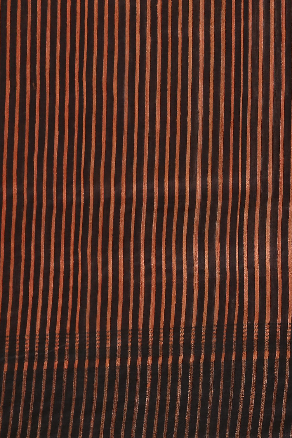 Light Pure Orange Tussar Bhagalpuri Saree image number null