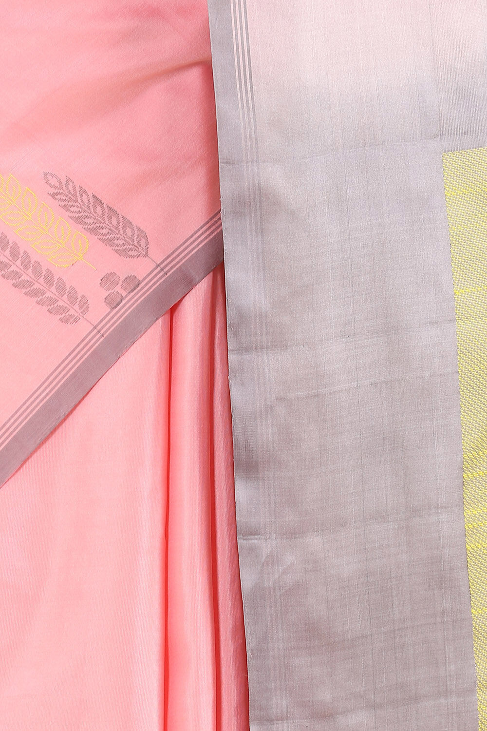 Light Pink Pure Silk South Saree image number null