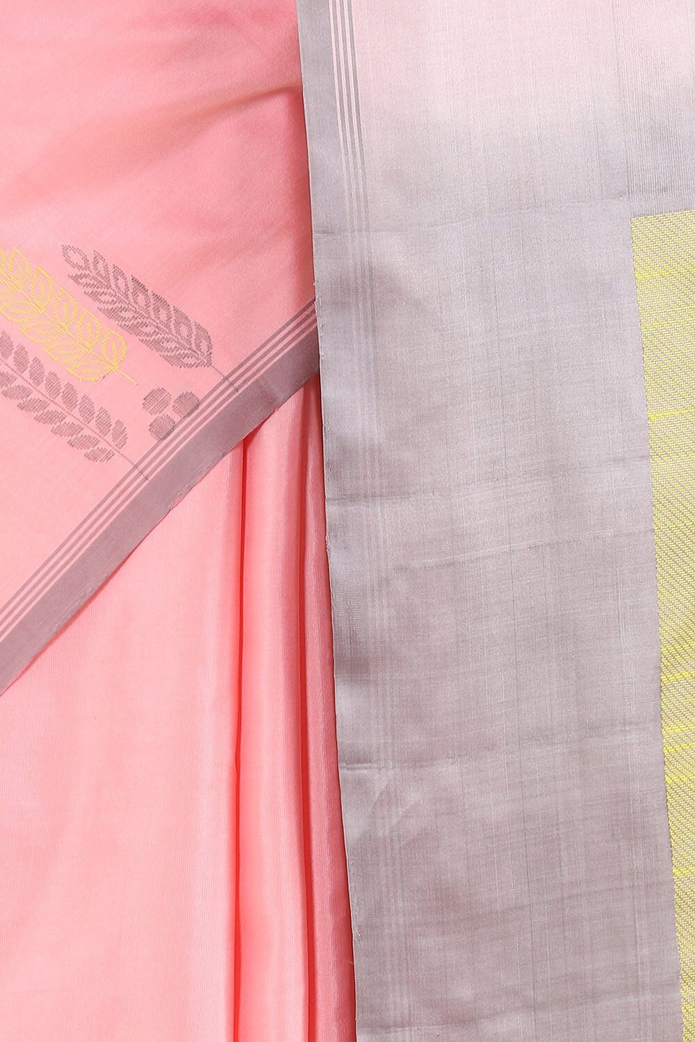Light Pink Pure Silk South Saree image number null