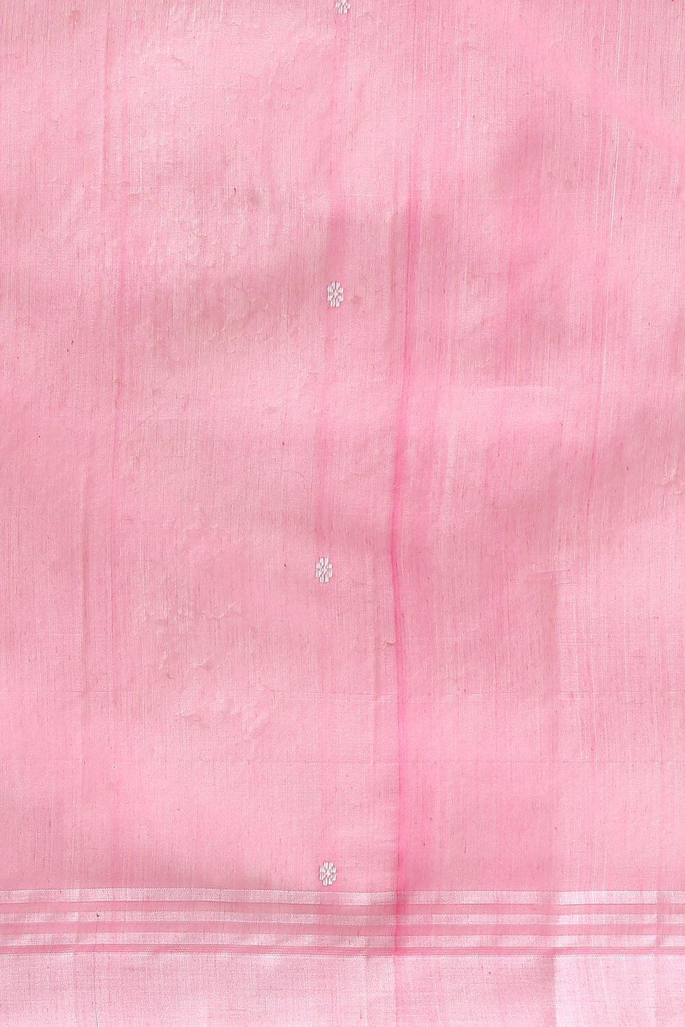 Light Pink Pure Silk Cotton Chanderi Saree image number null