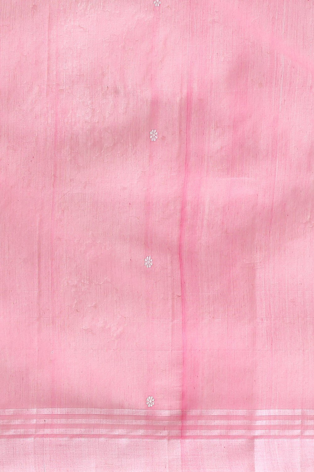 Light Pink Pure Silk Cotton Chanderi Saree image number null