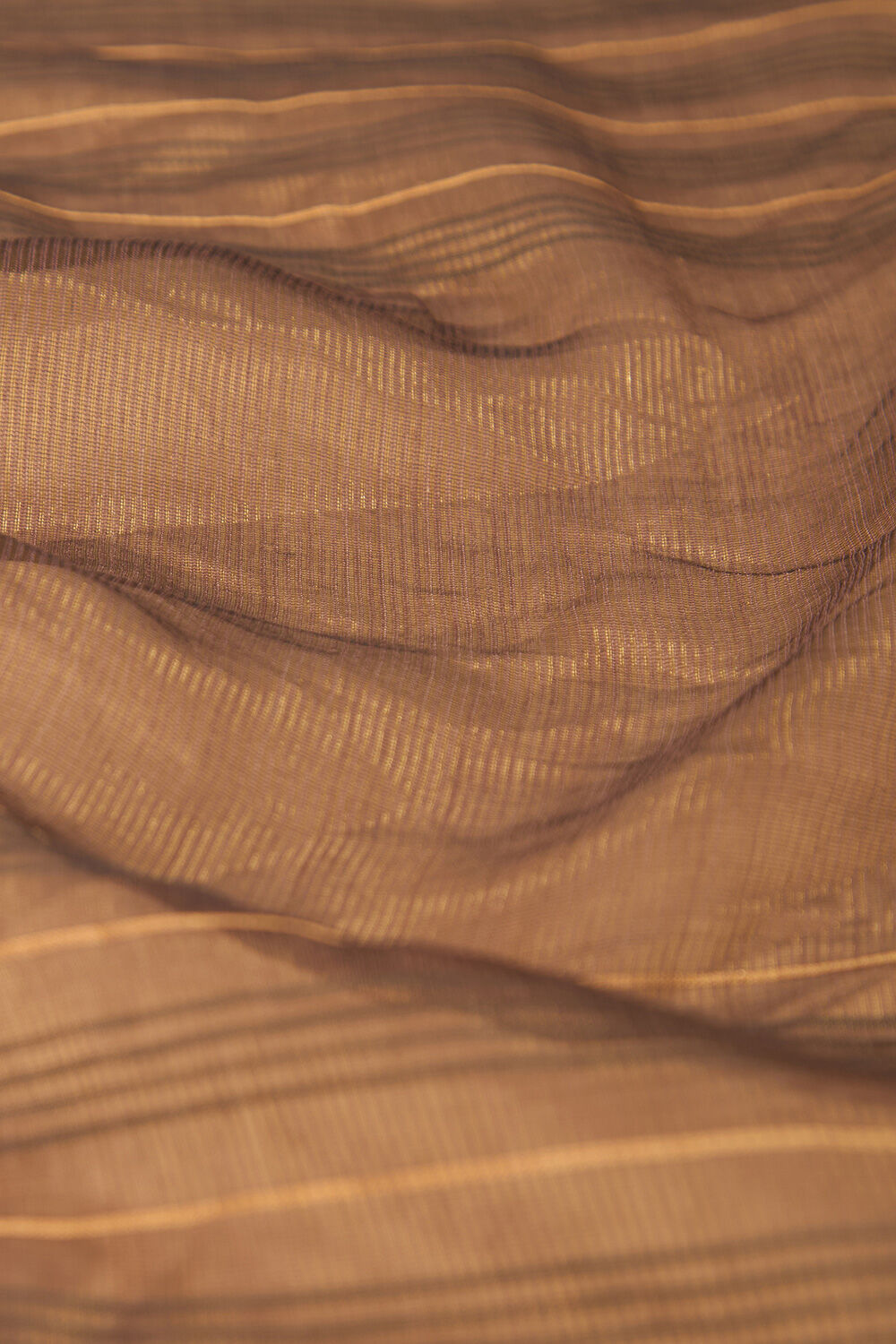 Brown Bhagalpur Woven Silk Viscose Saree image number null