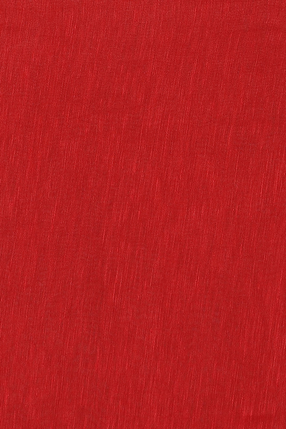 Red Pure Silk Linen Printed Saree image number null