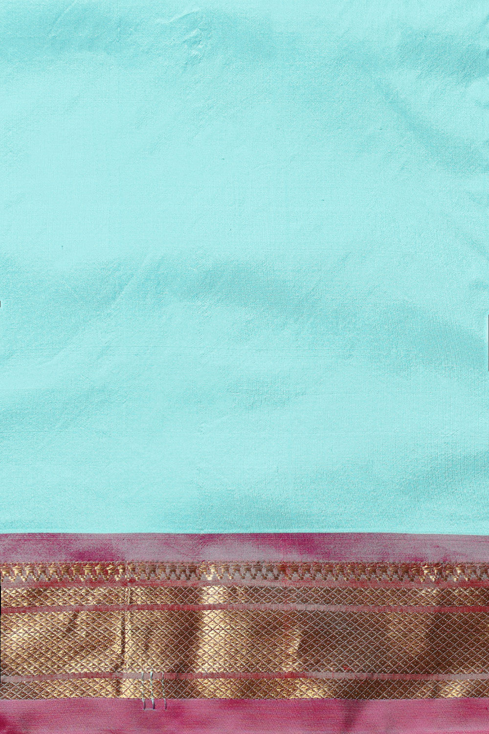 Blue Pure Silk Paithani Saree image number null