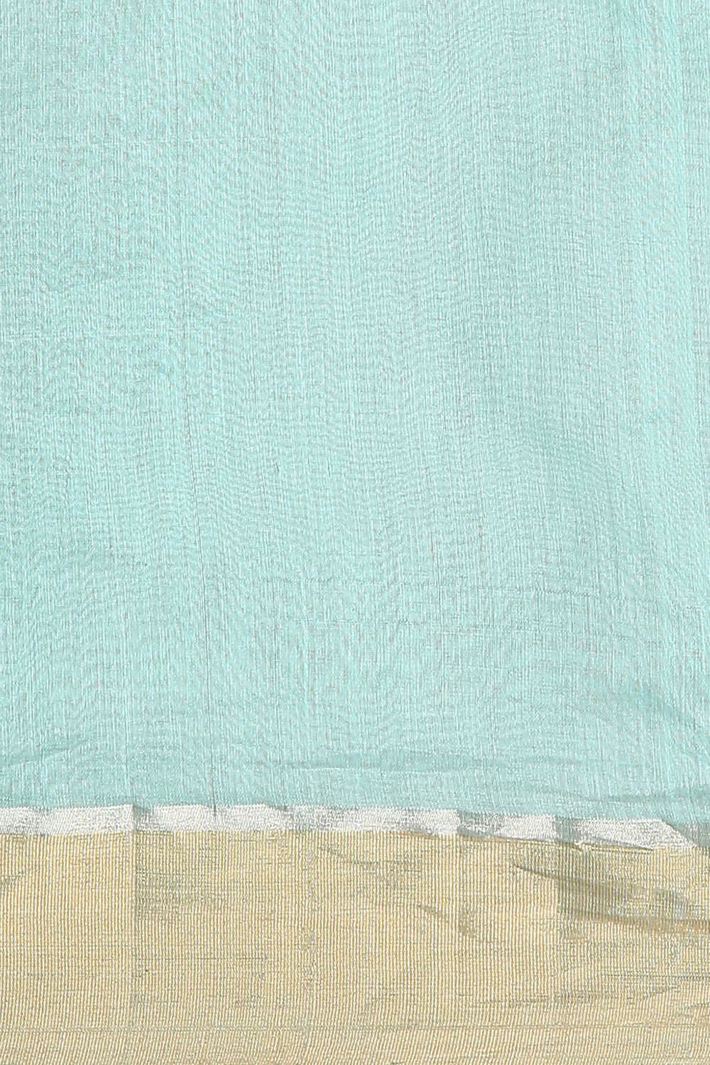 Light Blue Pure Silk Cotton Chanderi Saree image number null