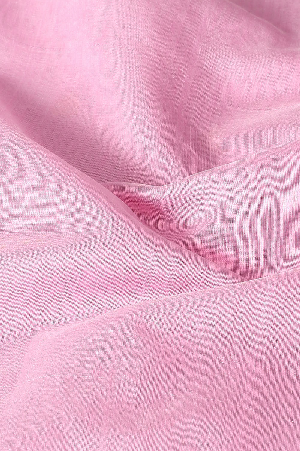 Pink Pure Silk Cotton Chanderi Saree image number null