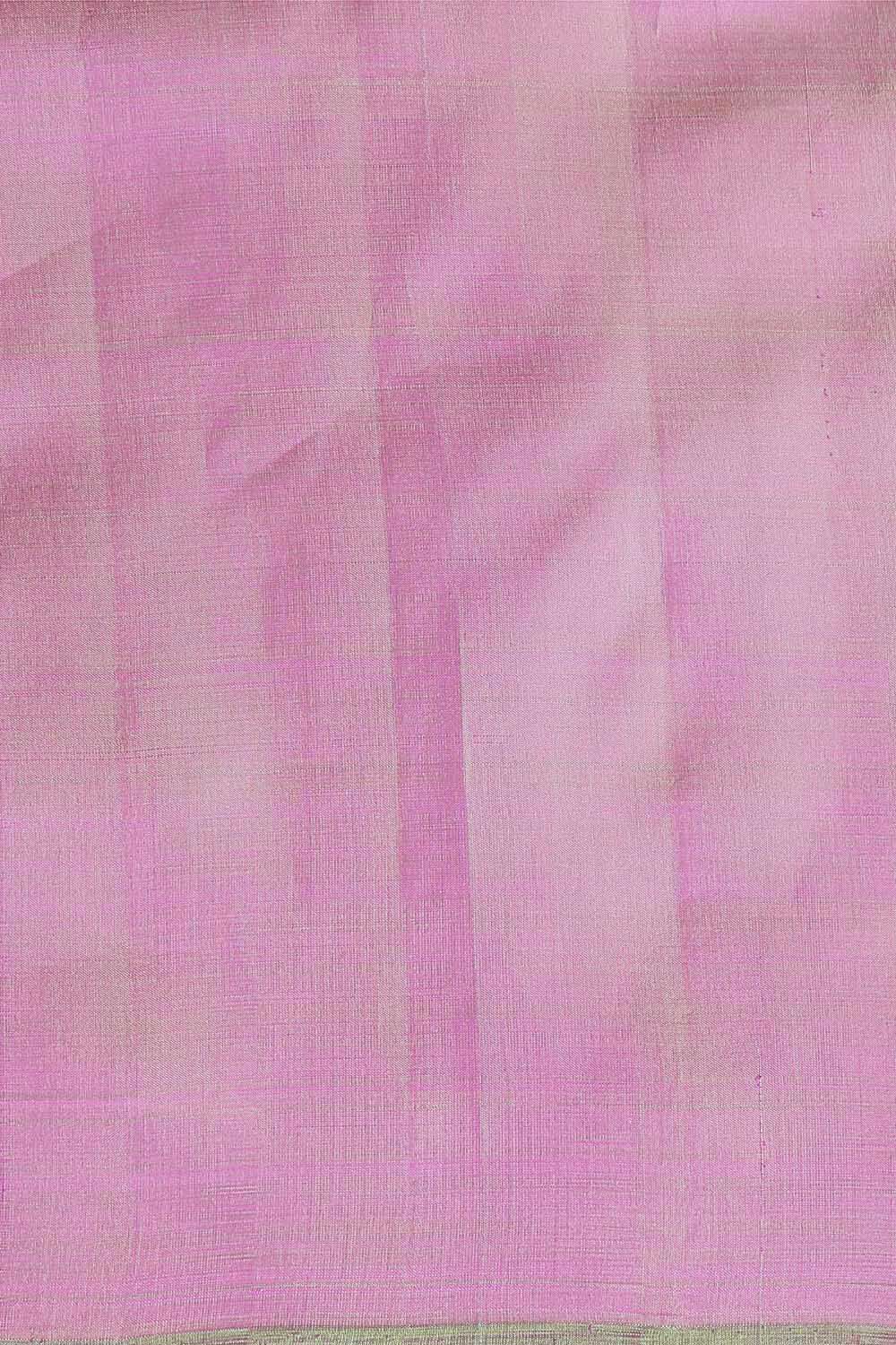 Dark Pink Pure Silk Kanjivaram Saree image number null
