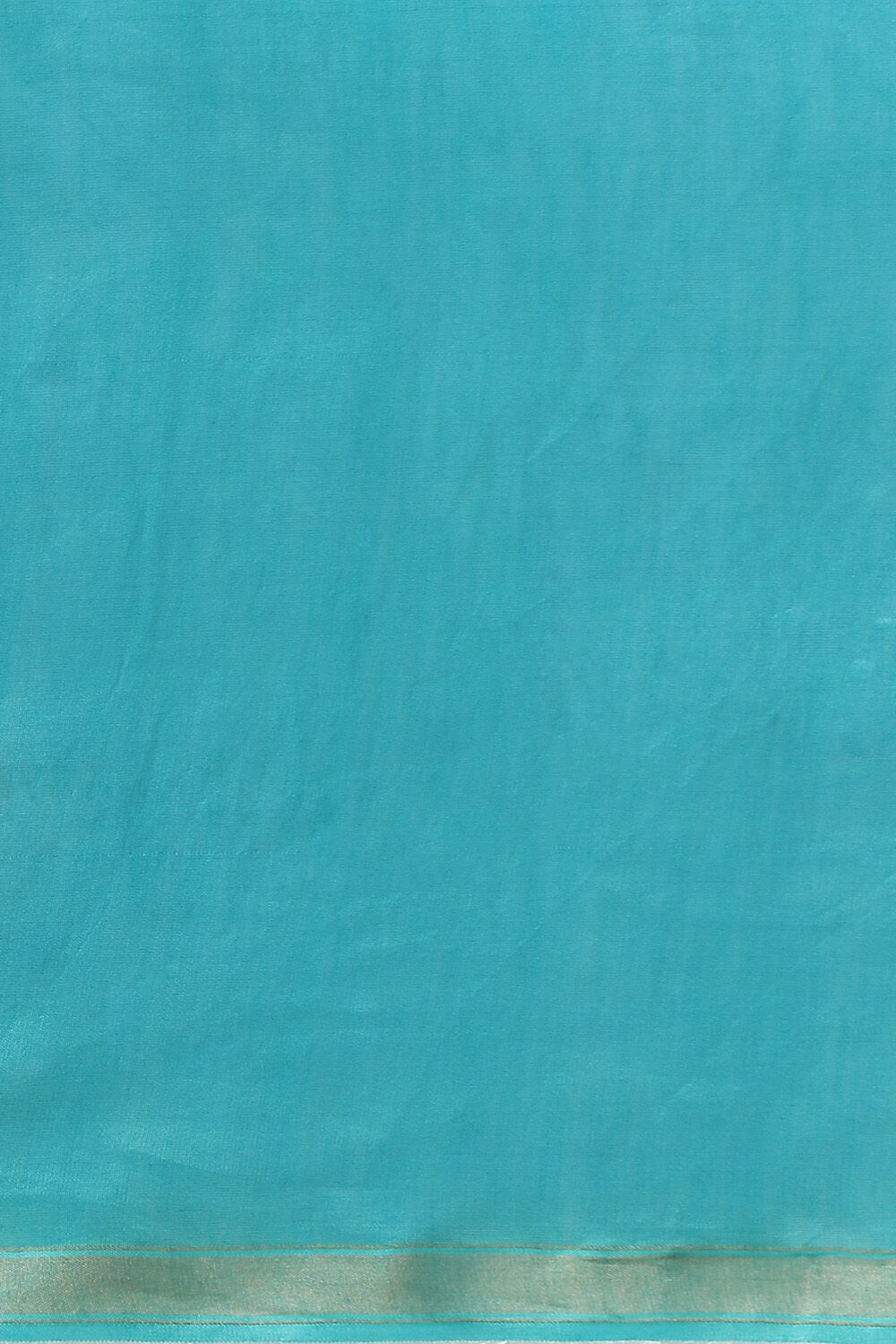 Blue Pure Silk Cotton Embroidered Saree image number null