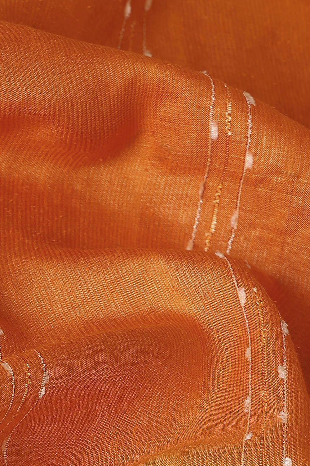 Yellow Pure Tussar Silk Tie and Dye Saree image number null