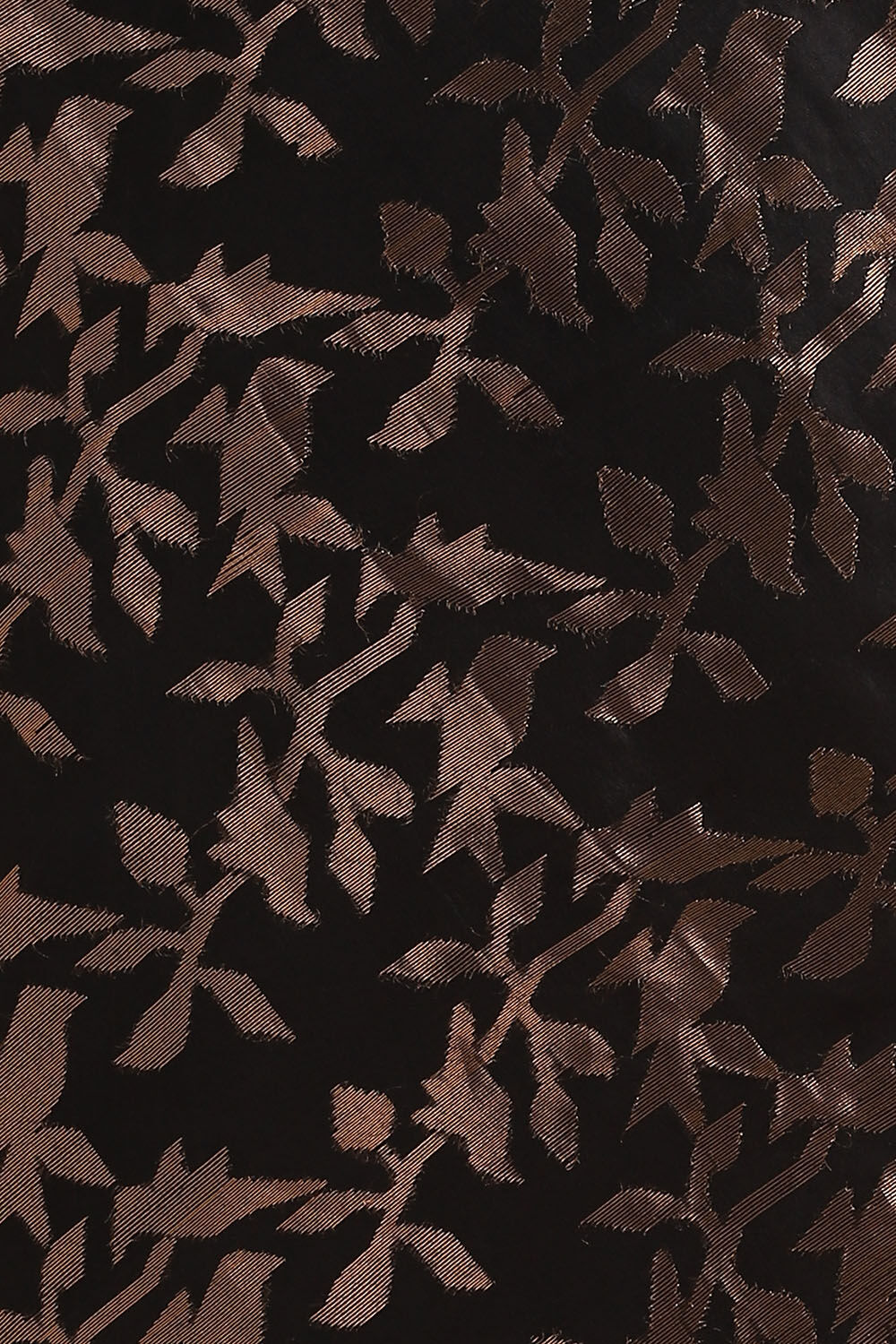 Black Pure Silk Cotton Bengal Saree image number null