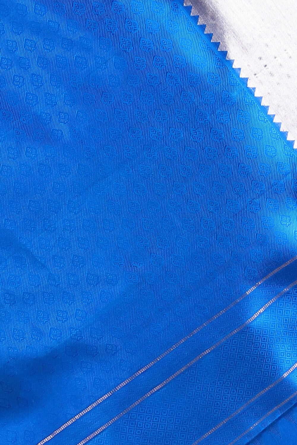 Blue Pure Silk Kanjivaram Saree image number null