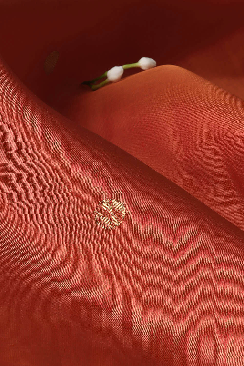 Orange Pure Silk Kanjivaram Saree image number null