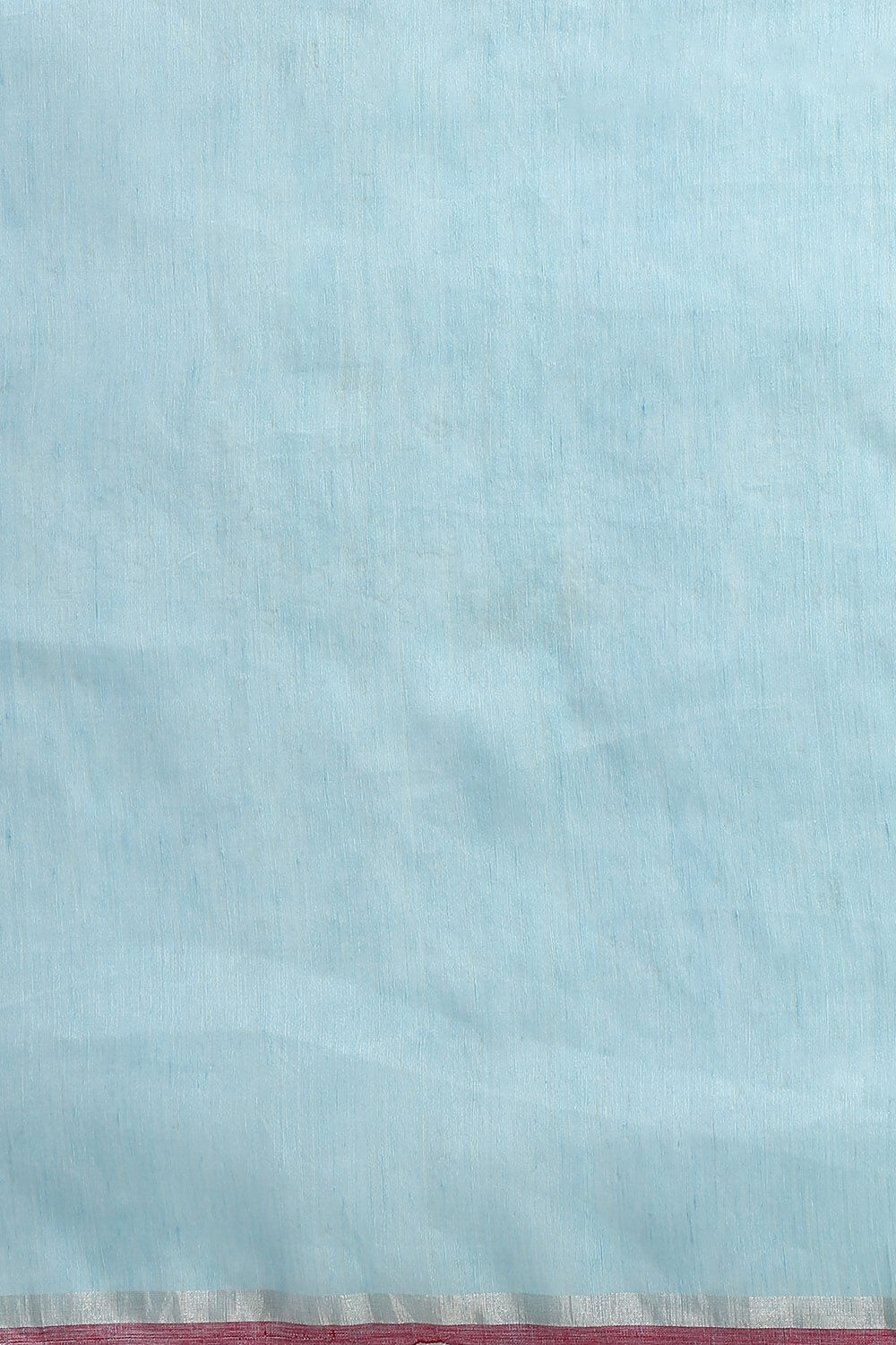 Blue Pure Silk Linen Shibori Saree image number null