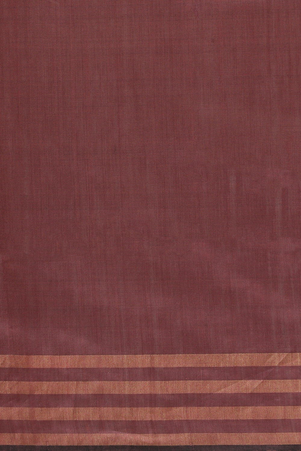 Dark Violet Pure Tussar Silk Bhagalpuri Saree image number null