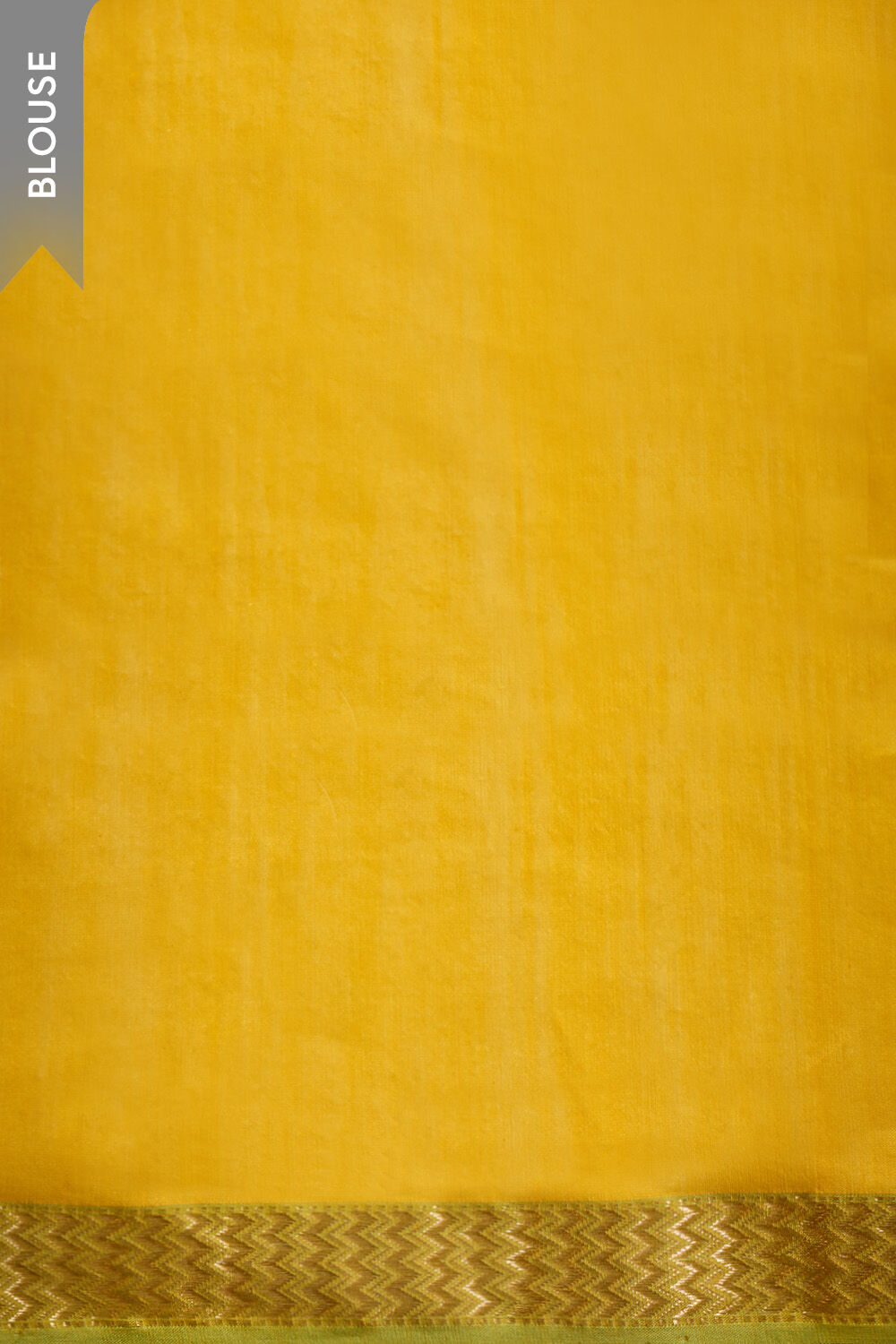 Yellow Woven Pure Silk Cotton Maheshwar Saree image number null
