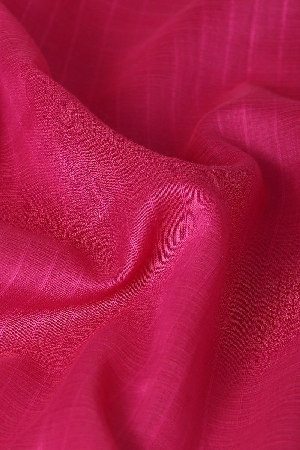 Dark Pink Pure Silk Cotton Bengal Saree image number null