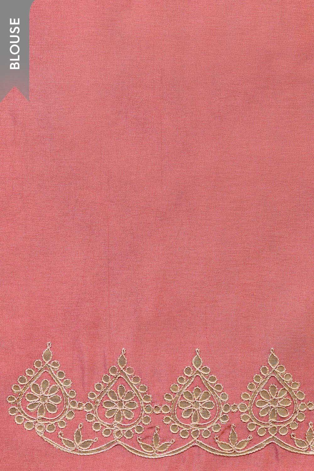 Off White Gota Patti Emroidery Viscose Tissue Saree image number null
