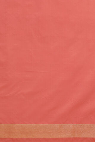 Peach Pure Silk Brocade Banarasi Saree thumbnail image number null