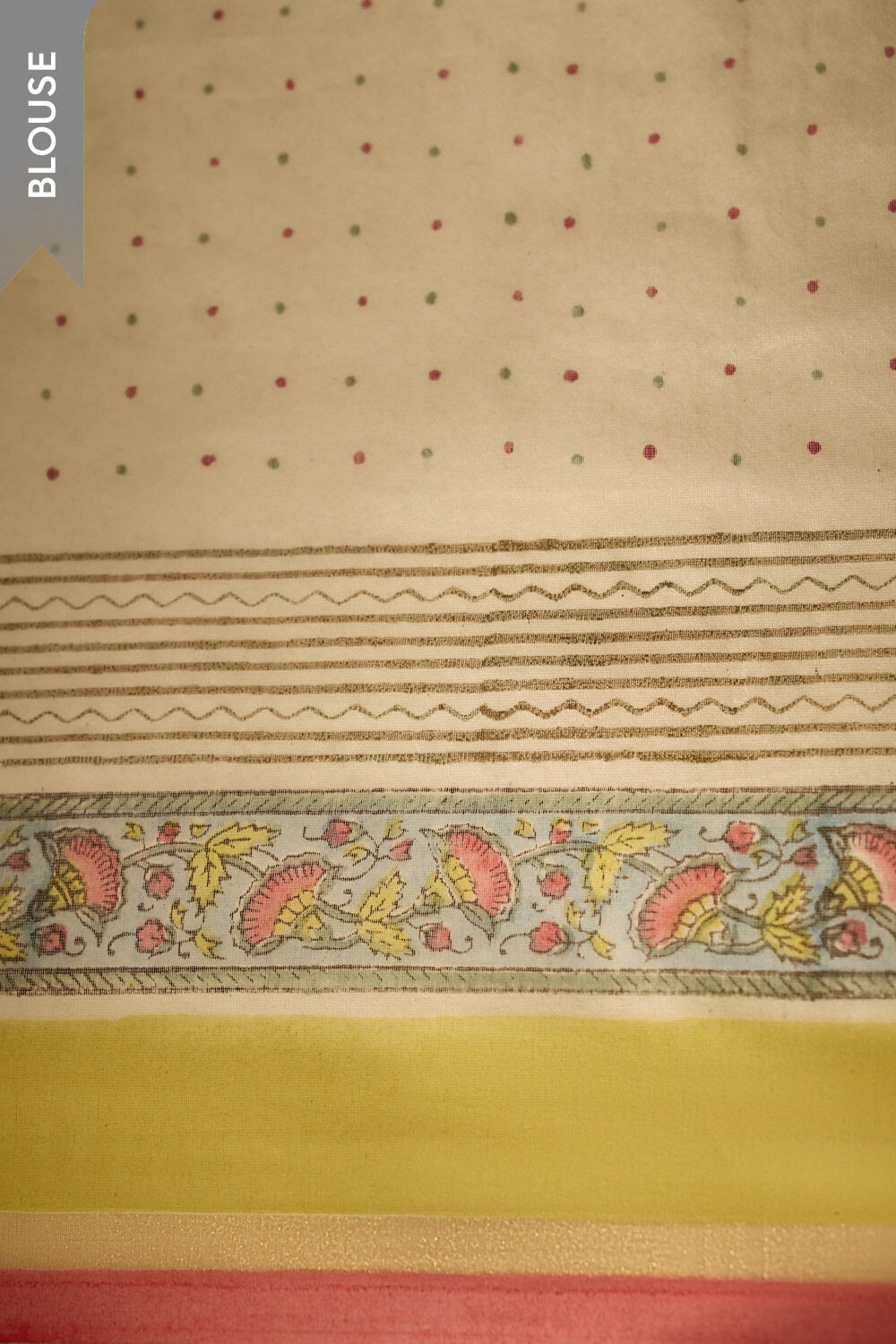 Light Blue Rajasthan Pure Silk Cotton Printed Sanganeri Saree image number null