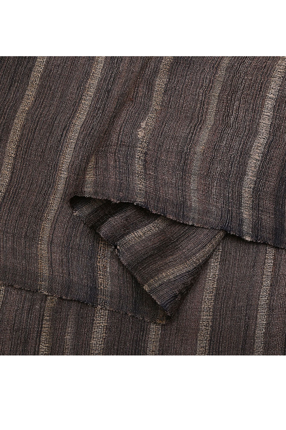 Brown Pure Tussar Woven Saree image number null
