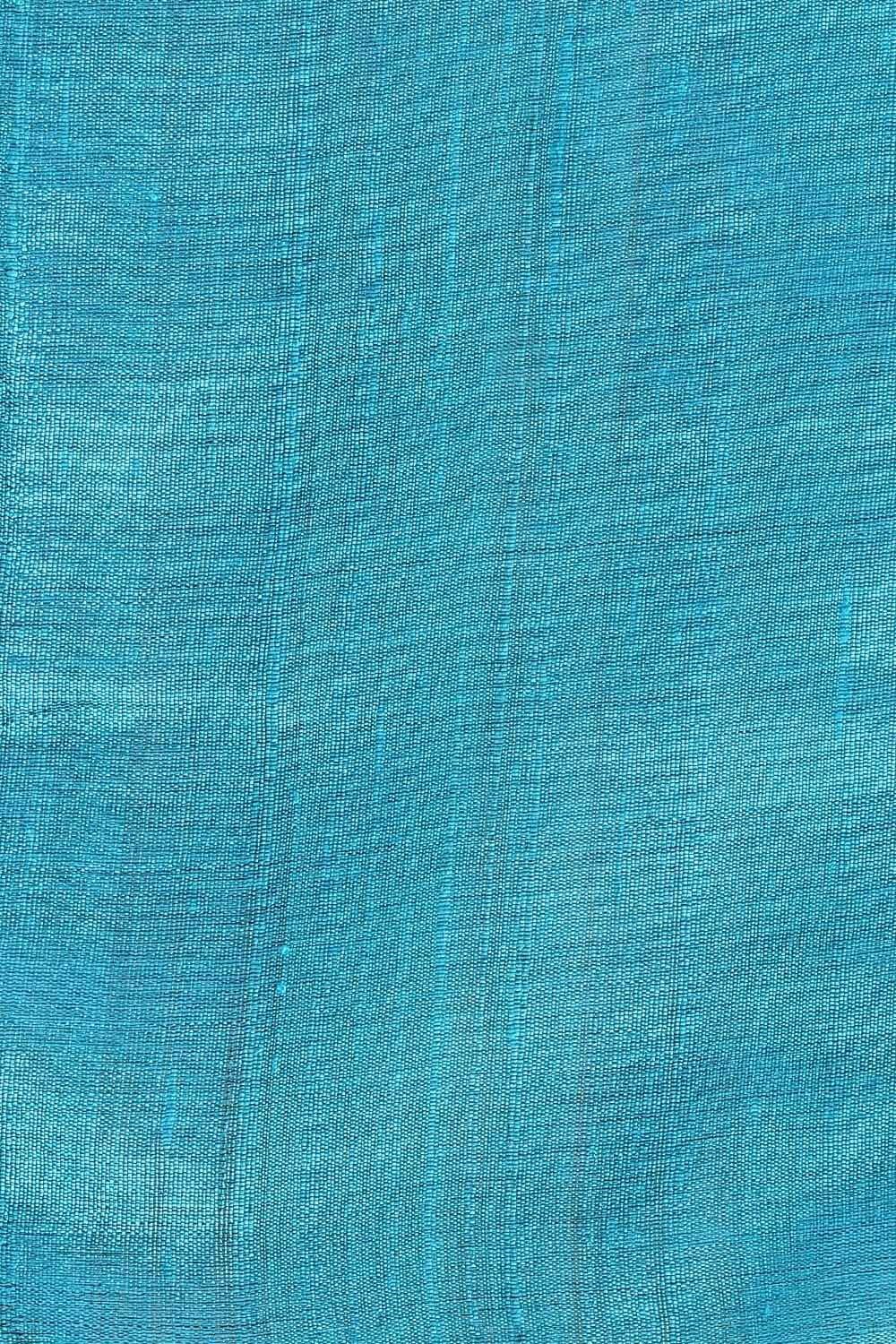 Light Blue Pure Silk Woven Saree image number null