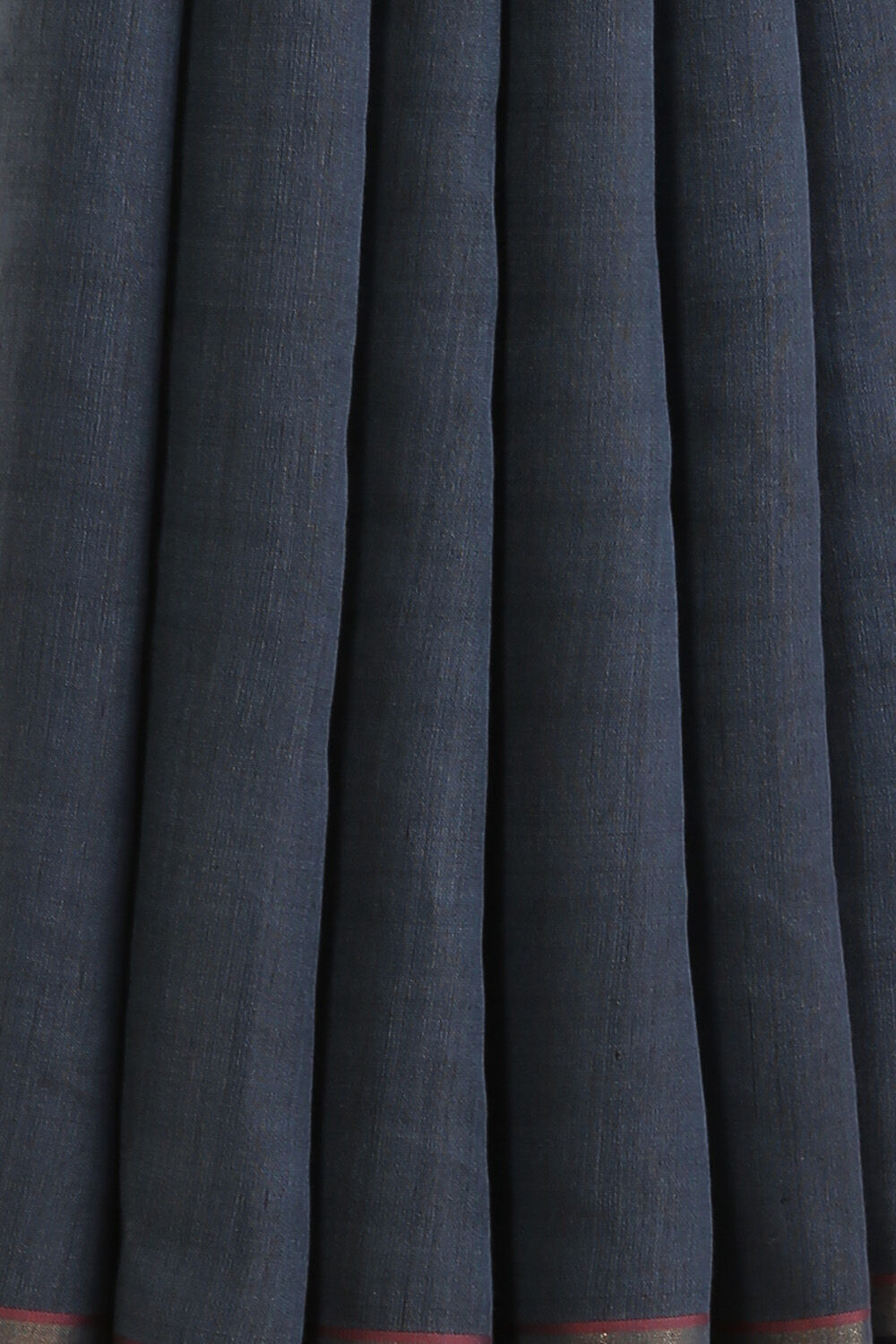 Blue Pure Silk Viscose Bhagalpuri Saree image number null