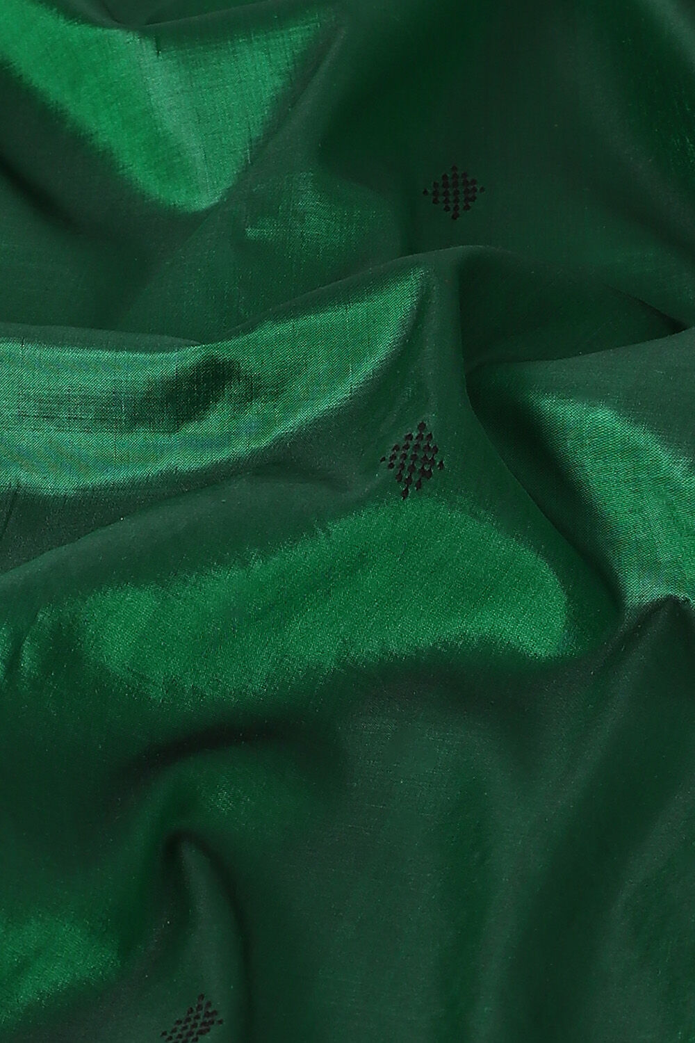 Green Pure Silk Extra Weft Saree image number null