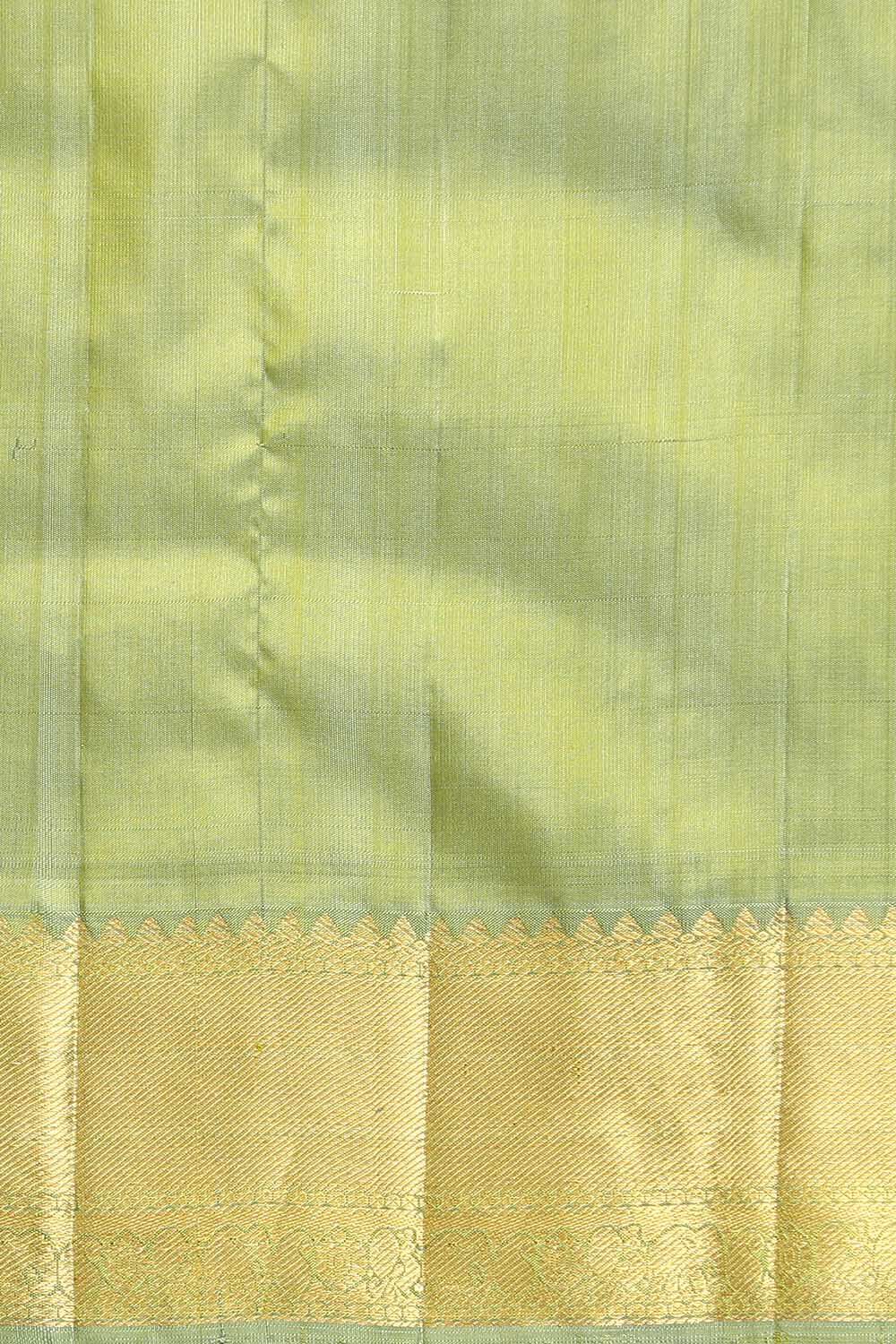 Light Pink Pure Silk Kanjivaram Saree image number null