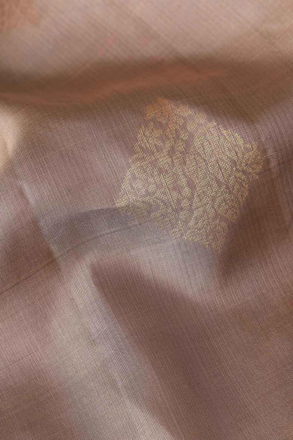 Light Violet Pure Silk South Saree image number null