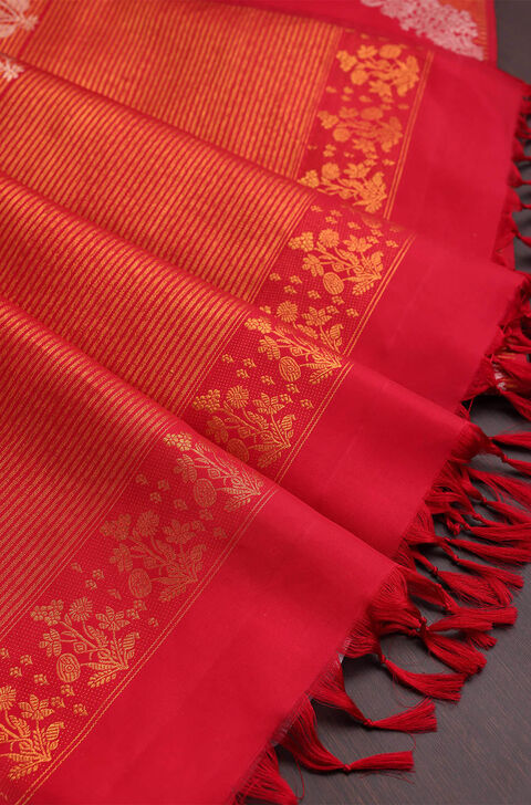 Red Kanjivaram Silk Saree