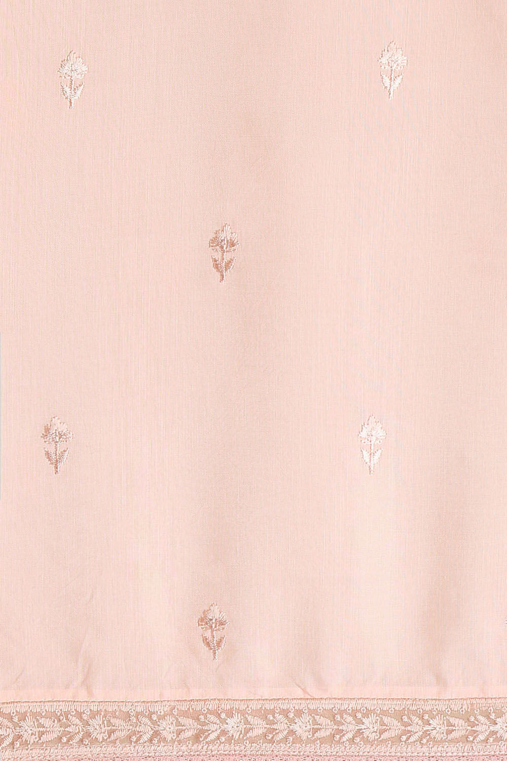 Light Pink  Viscose Embroidered Saree image number null