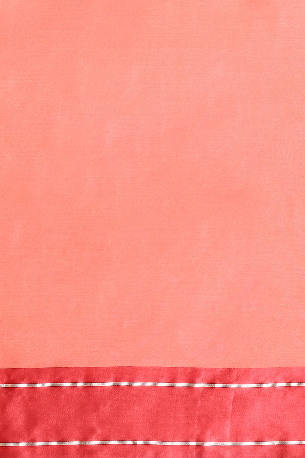 Light Orange Pure Silk Banarasi Tanchoi Saree image number null
