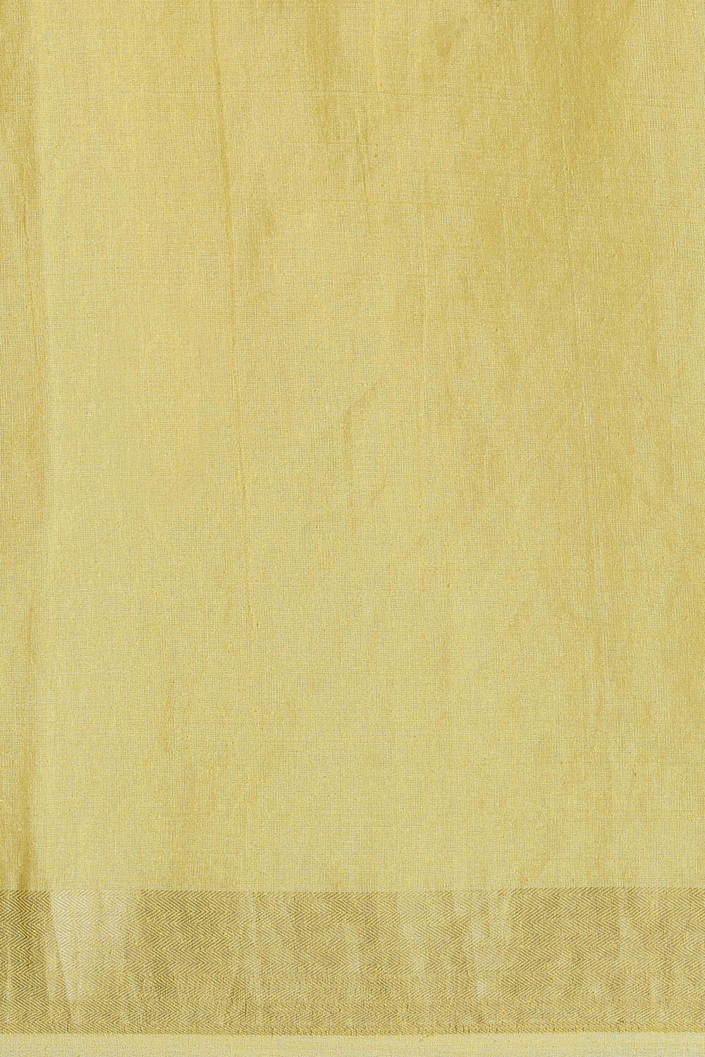 Light Yellow Pure Tussar Silk Bhagalpuri Saree image number null