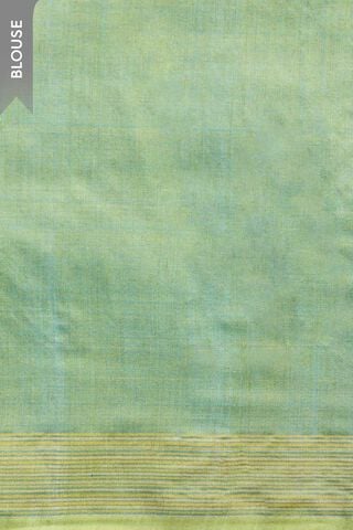 Blue Chattisgarh Woven Pure Tussar Silk Saree thumbnail image number null