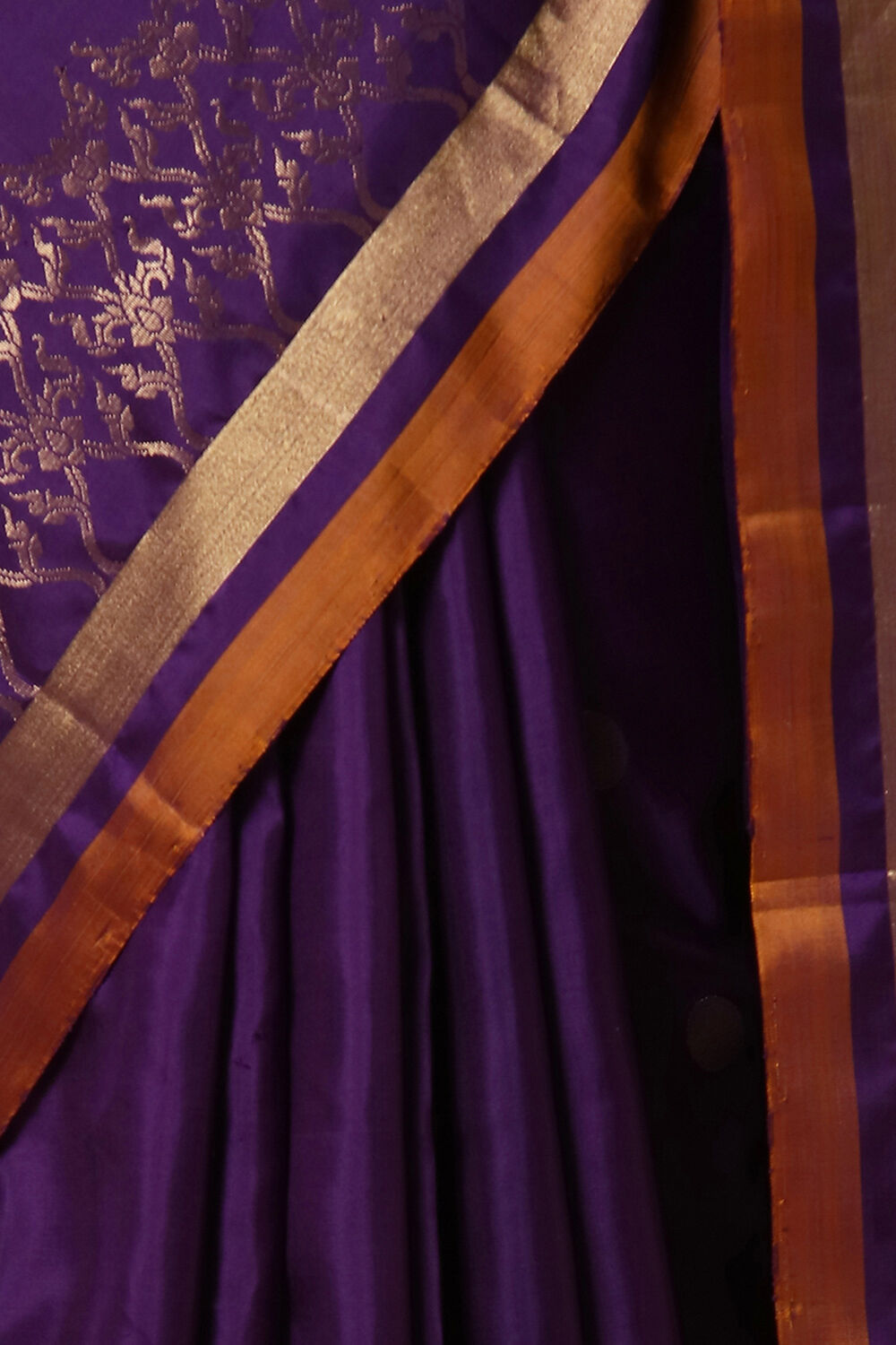 Light Blue Pure Soft Silk Saree image number null