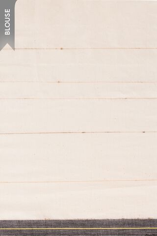 Off White Bengal Pure Cotton Jamdani Saree thumbnail image number null