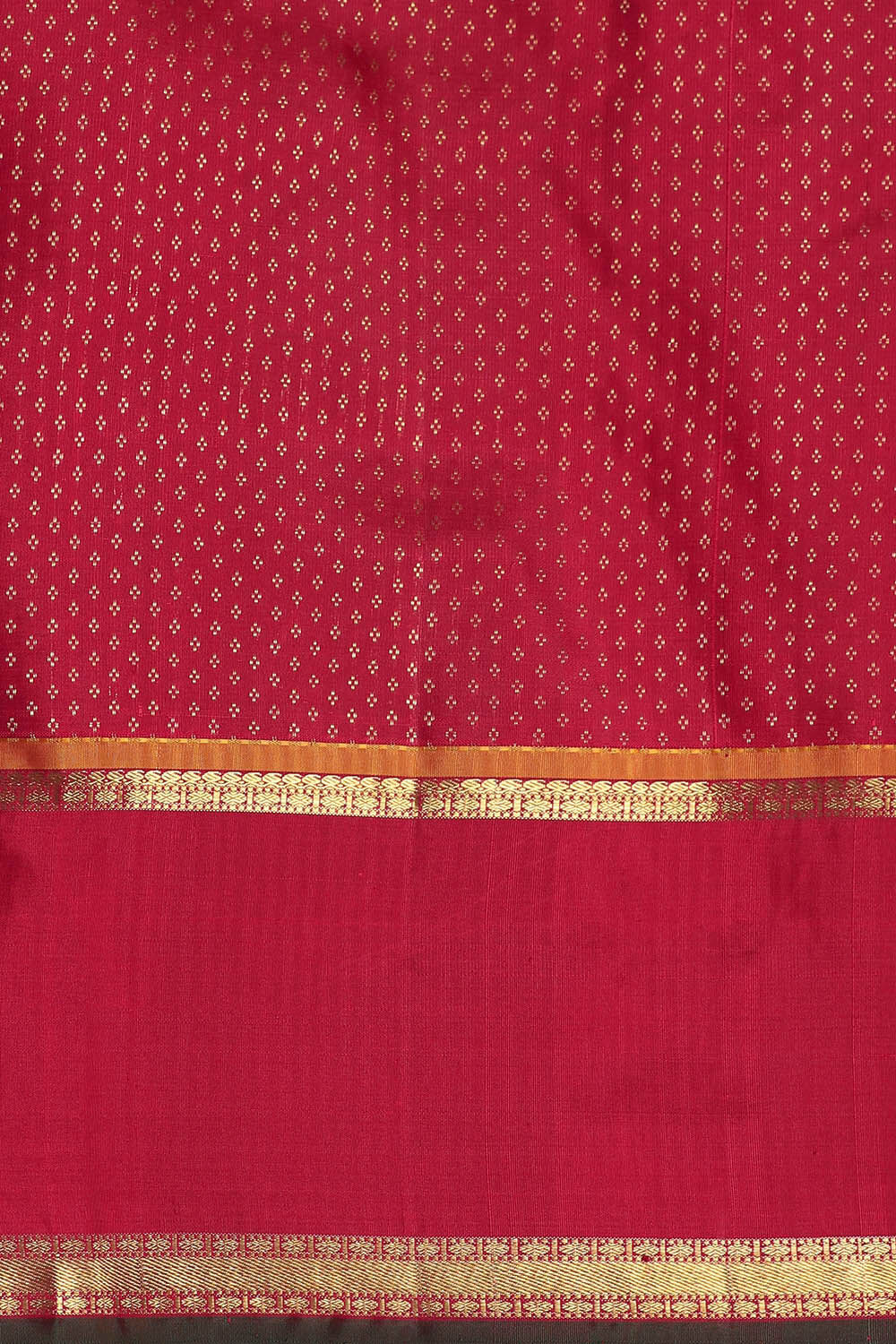 Black Aayiram Butta Pure Silk Kanjivaram Saree image number null