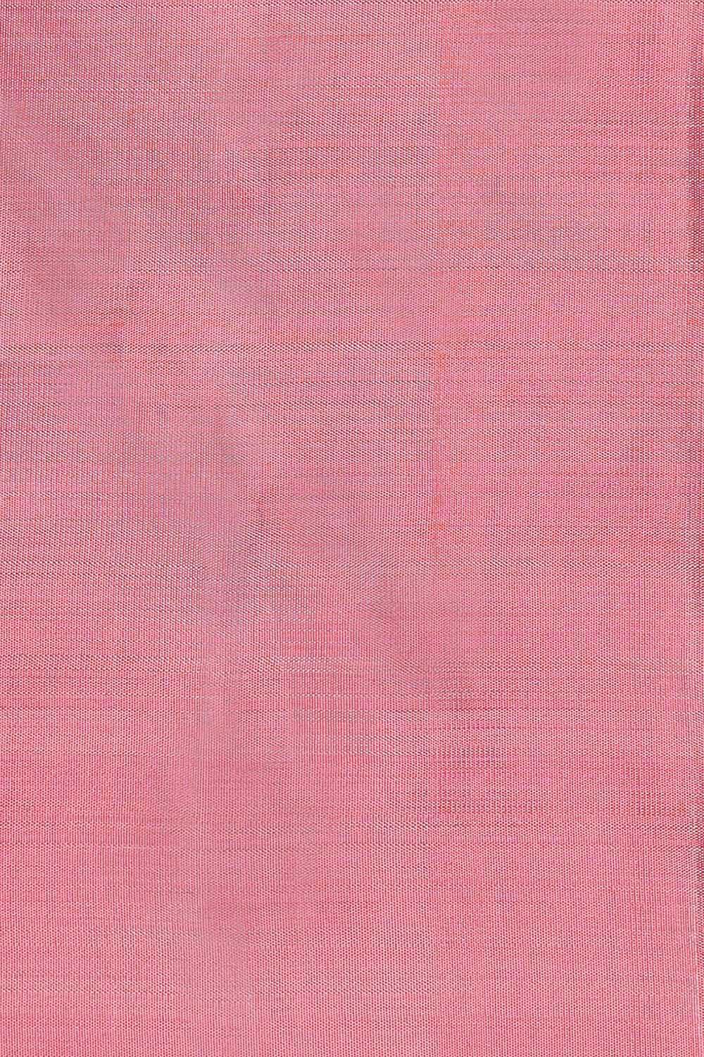 Light Pink Pure Silk Kanjivaram Saree image number null