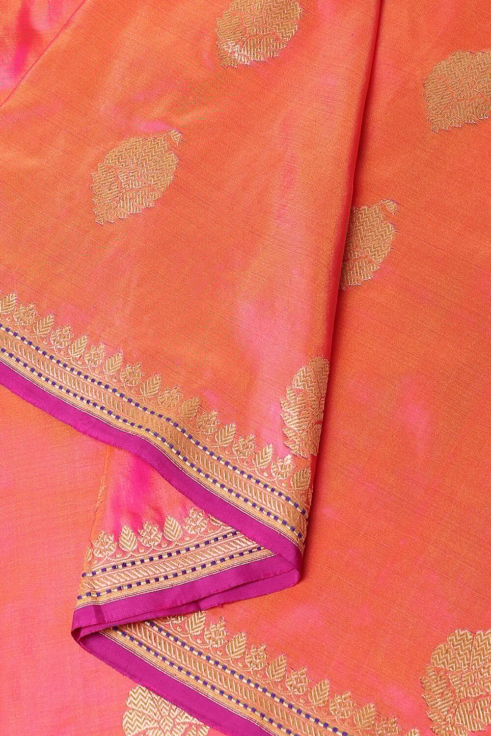 Light Pink Pure Silk Banarasi Saree image number null