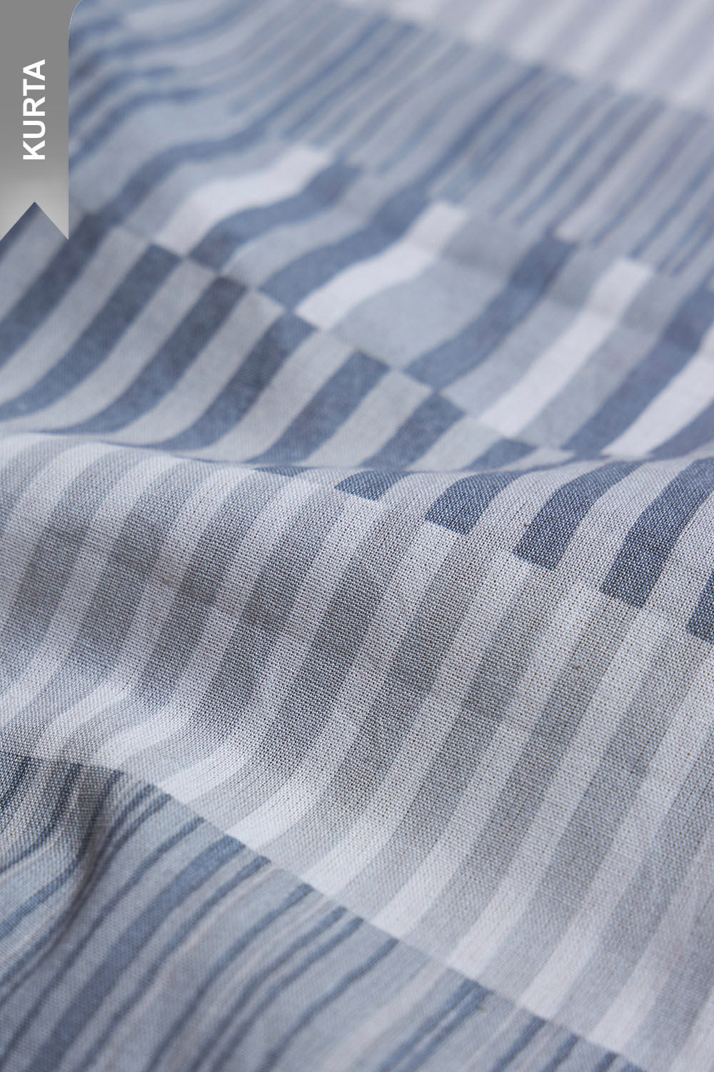 Grey Screen Printed Pure Cotton Suit Set image number null