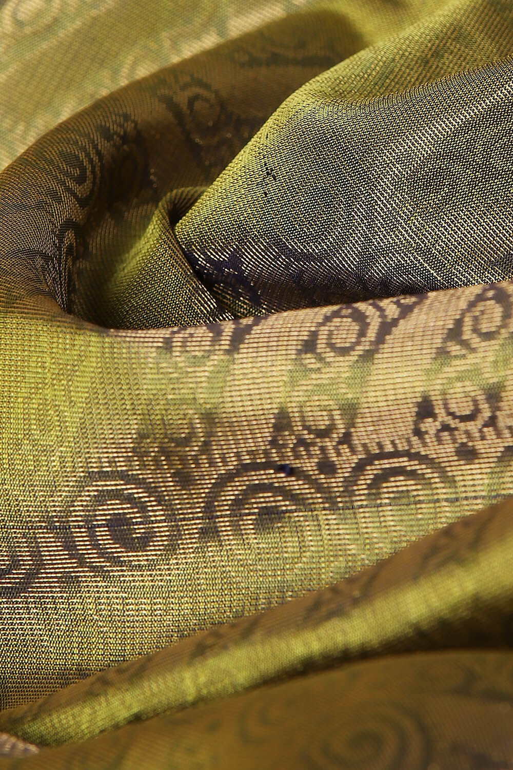 Light Green Pure Silk South Saree image number null