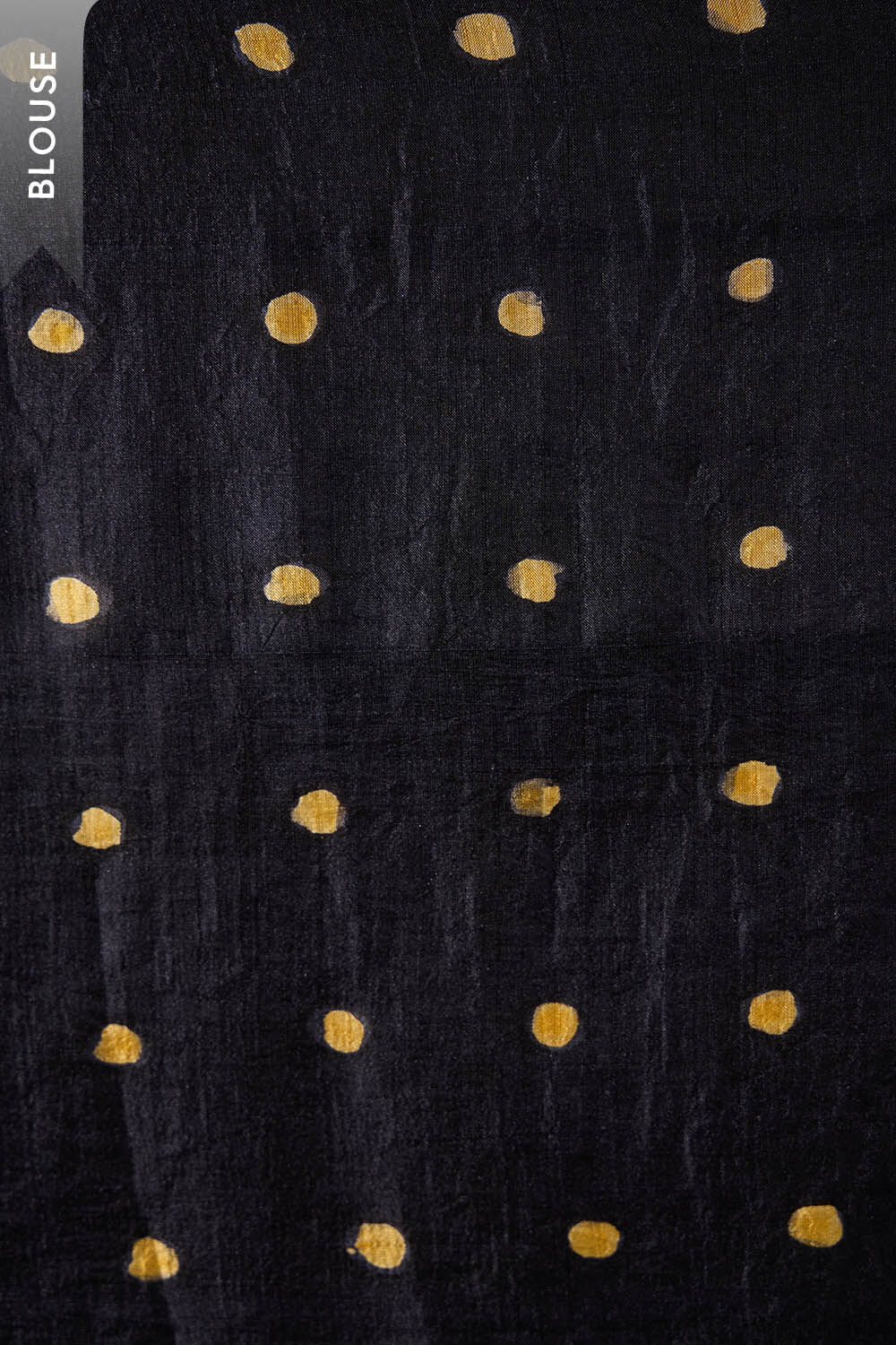 Black Bengal Silk Hand Painted Saree image number null