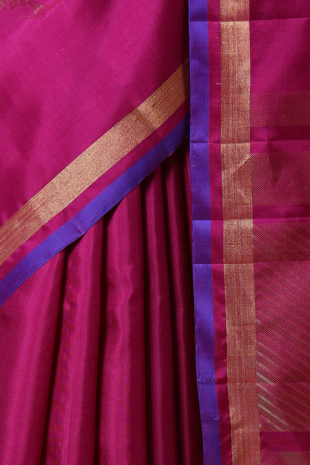 Beige Pure Soft Silk Saree image number null