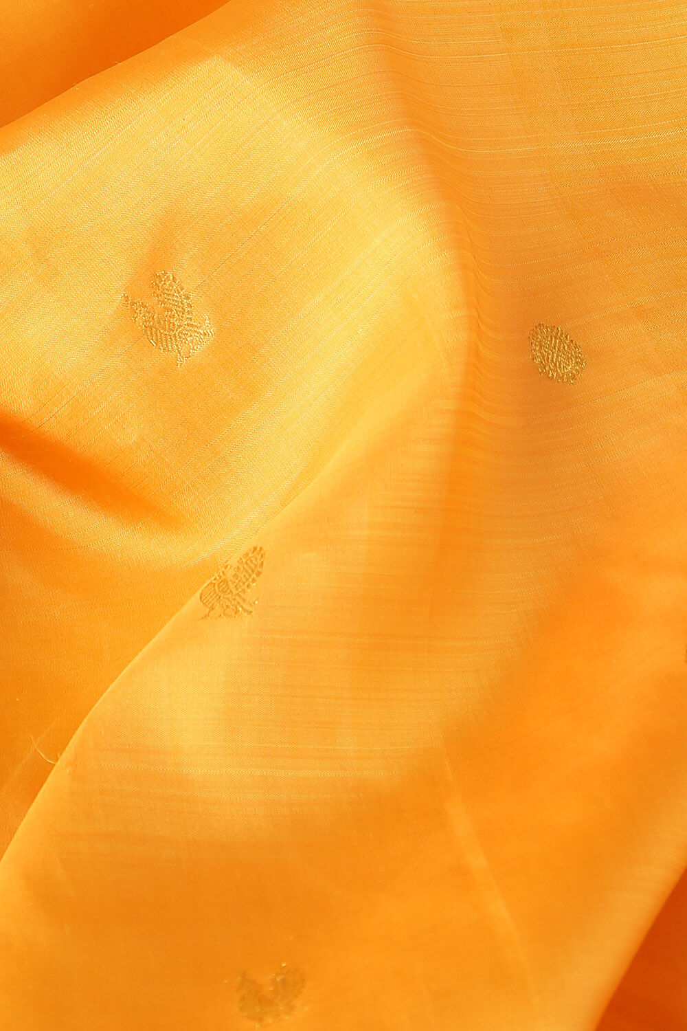 Yellow Pure Silk Kanjivaram Saree image number null