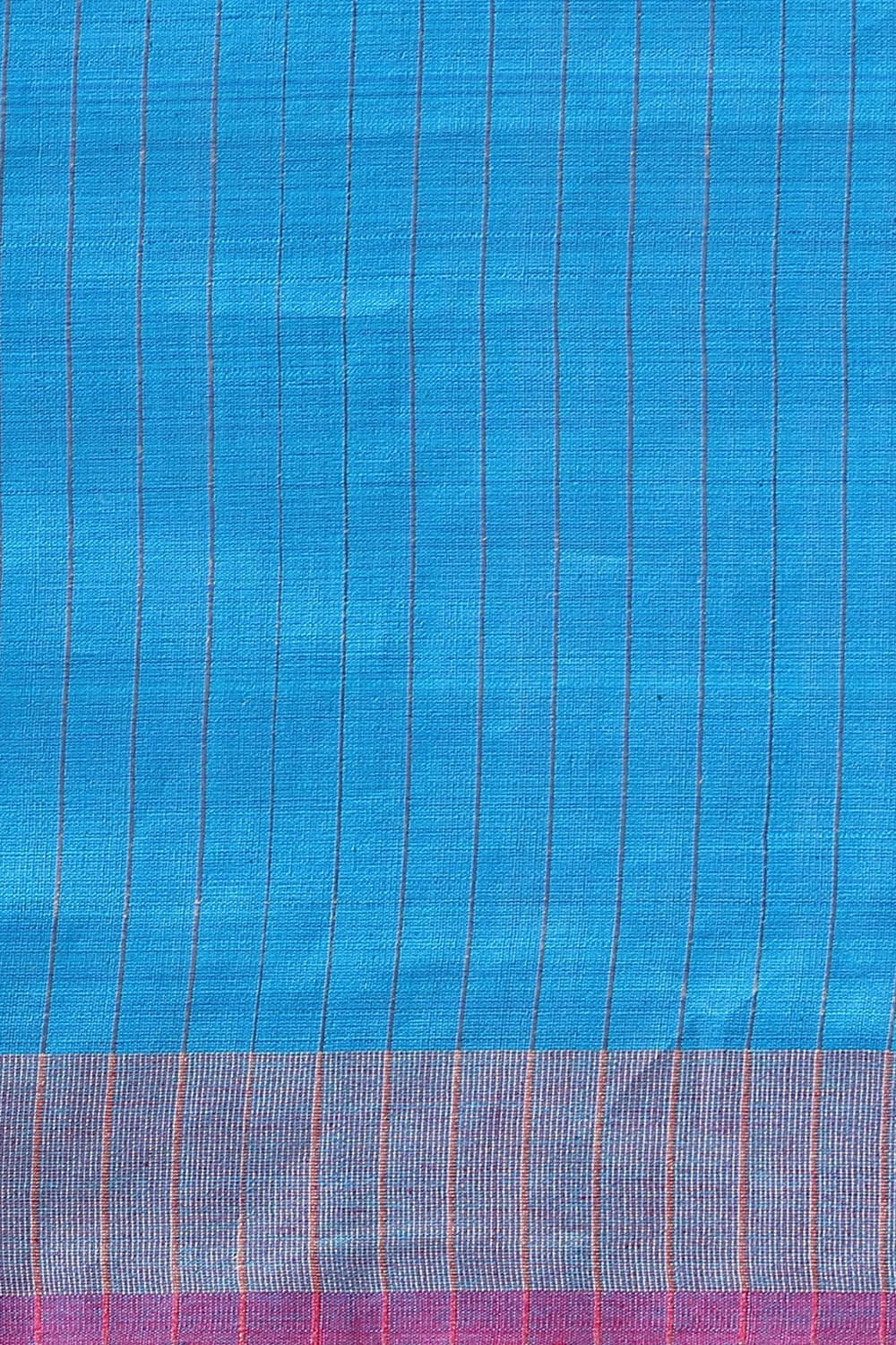 Blue Pure Tussar Silk Bhagalpuri Saree image number null