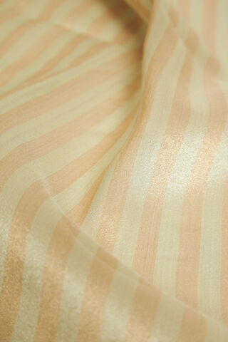Beige Woven Tissue Viscose Saree thumbnail image number null