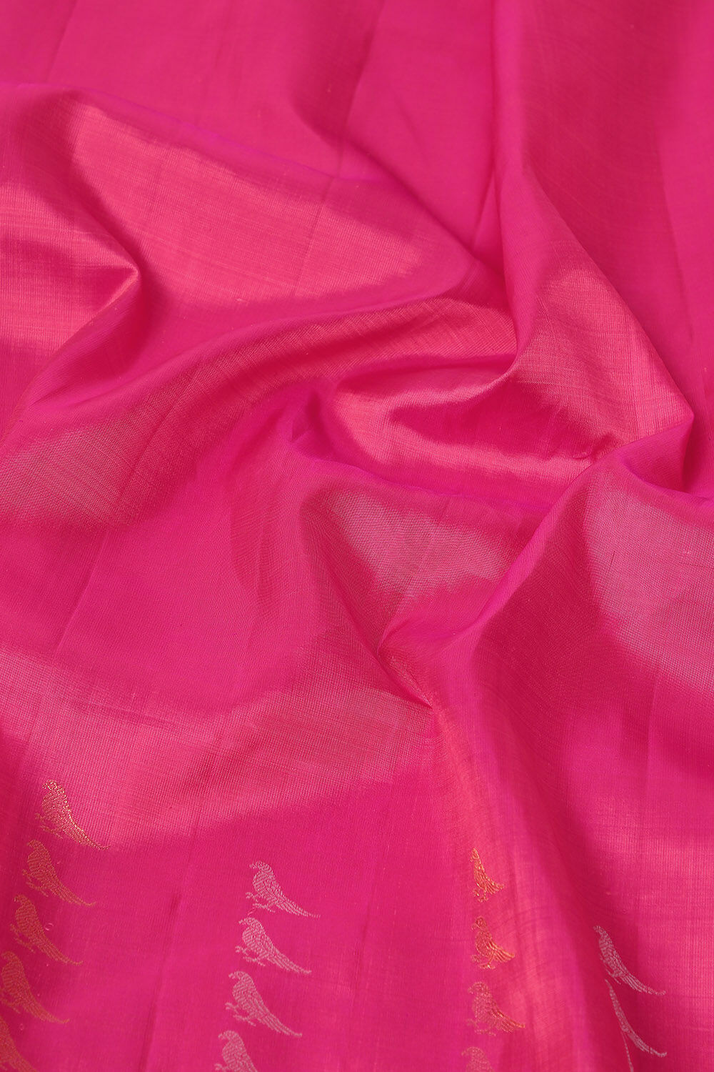Pink Pure Silk Kanjivaram Saree image number null