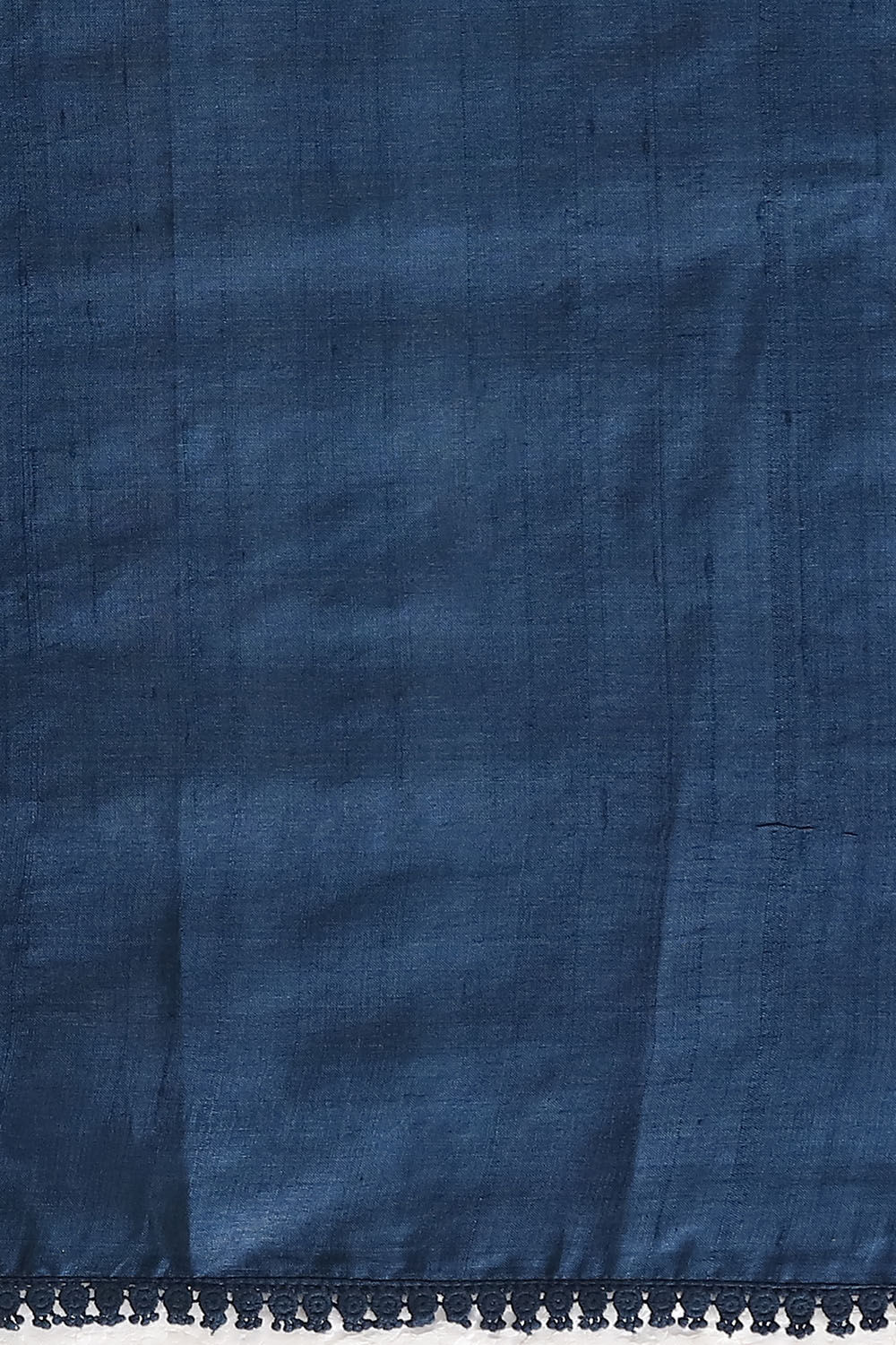 Blue Pure Tussar Embroidered Saree image number null