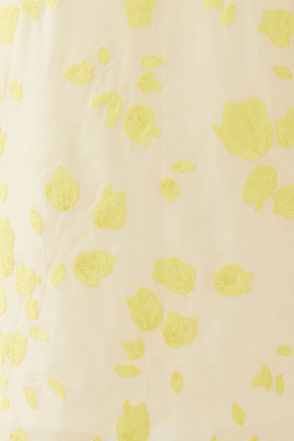 Off White Viscose Embroidered Kurta image number null