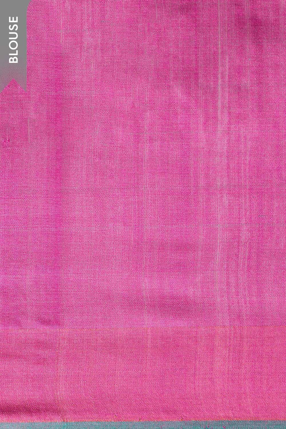 Yellow Woven Silk Viscose Bhagalpur Saree image number null